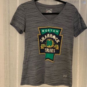 Under Armour Notre Dame headgear t-shirt